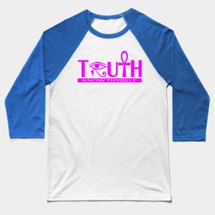 Truth Know Thyself Ankh Baseball T-Shirt